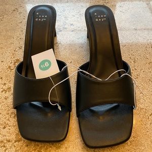 A New Day Lindee heels - NEW NWT size 9.5